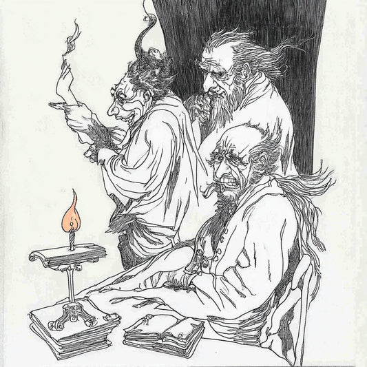 A collection of AI-generated artworks inspired by Austin Osman Spare, depicting spectral visions and ethereal entities. The 'Spirits' series channels Spare’s automatic drawing, capturing ghostly figures in swirling, dreamlike forms. These artworks evoke unseen forces, shifting between human and supernatural. Intricate line work and surreal distortions reflect Spare’s esoteric influence, inviting viewers into a world where spirits whisper beyond reality.