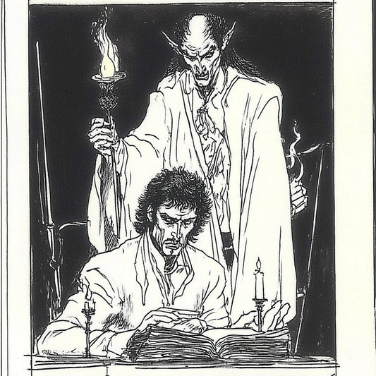 A collection of AI-generated artworks inspired by Austin Osman Spare, depicting spectral visions and ethereal entities. The 'Spirits' series channels Spare’s automatic drawing, capturing ghostly figures in swirling, dreamlike forms. These artworks evoke unseen forces, shifting between human and supernatural. Intricate line work and surreal distortions reflect Spare’s esoteric influence, inviting viewers into a world where spirits whisper beyond reality.