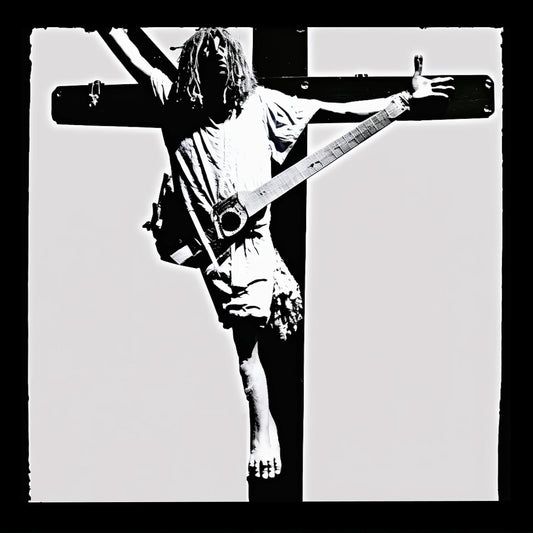 This AI-generated series explores Kurt Cobain’s art, reinterpreting Nirvana’s imagery through a surreal lens. Themes of sacrifice, innocence, and commodification emerge—blending religious symbolism, raw vulnerability, and cultural critique. These haunting visuals pay tribute to Cobain’s visual and lyrical legacy, embodying the raw emotion and societal alienation reflected in his music.