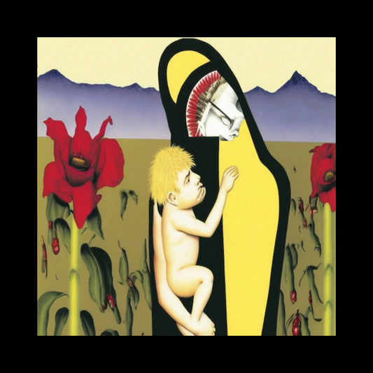 This AI-generated series explores Kurt Cobain’s art, reinterpreting Nirvana’s imagery through a surreal lens. Themes of sacrifice, innocence, and commodification emerge—blending religious symbolism, raw vulnerability, and cultural critique. These haunting visuals pay tribute to Cobain’s visual and lyrical legacy, embodying the raw emotion and societal alienation reflected in his music.